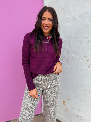 Reagan Henley Sweater