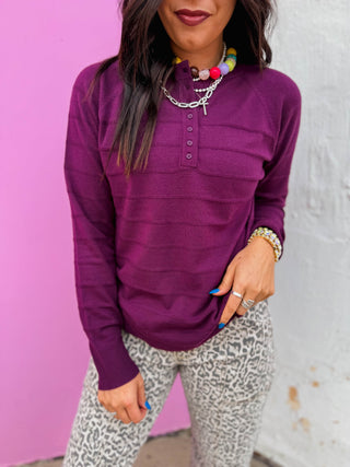 Reagan Henley Sweater