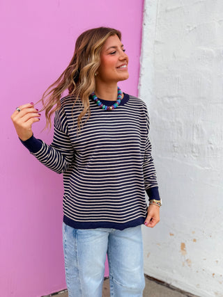 Eli Striped Sweater