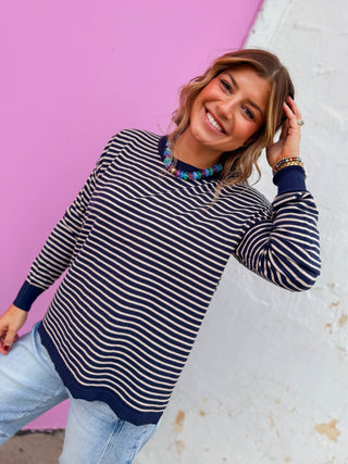 Eli Striped Sweater