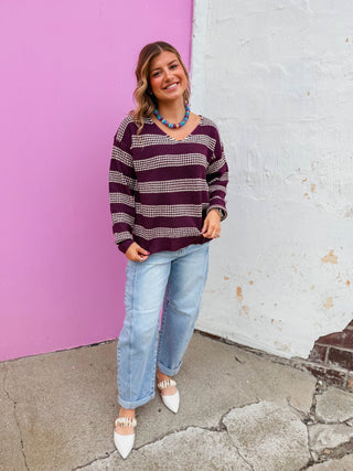 Kayla Striped Sweater