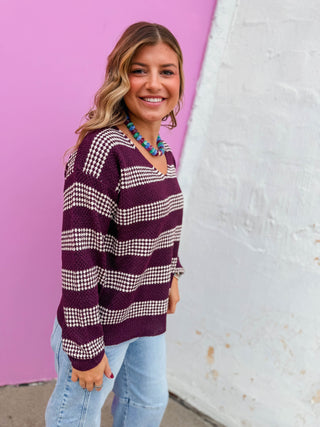 Kayla Striped Sweater