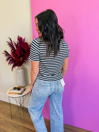 Brandy Striped Tee