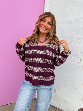 Kayla Striped Sweater