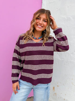 Kayla Striped Sweater