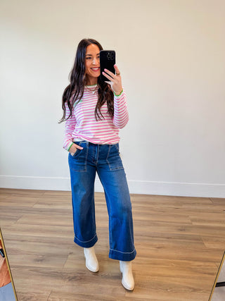 Rhea Striped Sweater