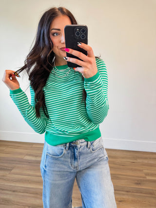 Vienna Striped Sweater