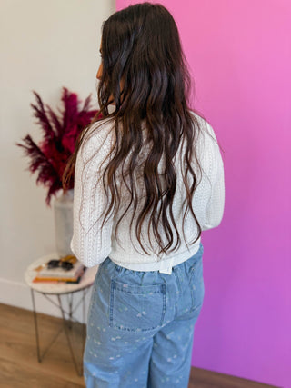 Corrine Cardigan-Ivory