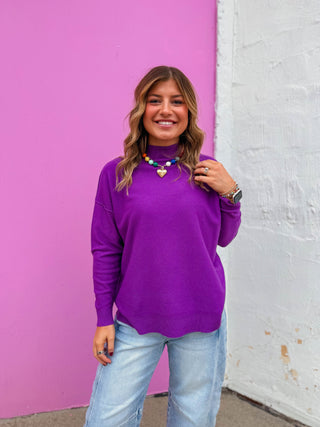Add a fun pop of color with the Camille Sweater. Featuring a cozy mock neckline, long sleeves, and exposed seams, it’s the perfect versatile piece to take you from work to weekend. Ribbed cuffs and hem keep it comfy and stylish all day long.
house of color Summer
shop by color season