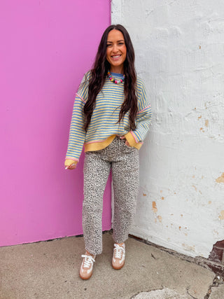 Juno Striped Sweater
