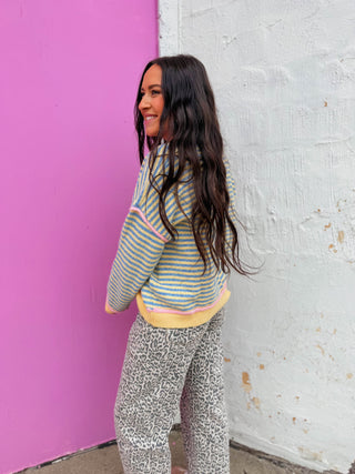 Juno Striped Sweater