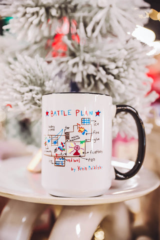 Battle Plan Home Alone Christmas Mug