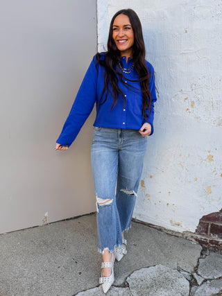 Harley Button Down Pullover