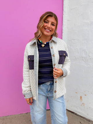 Jen Quilted Shacket
