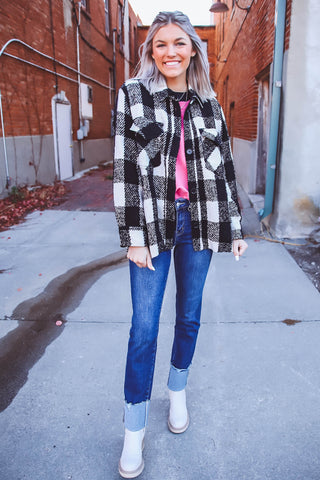 Jessie Plaid Shacket