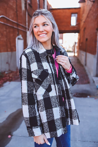 Jessie Plaid Shacket