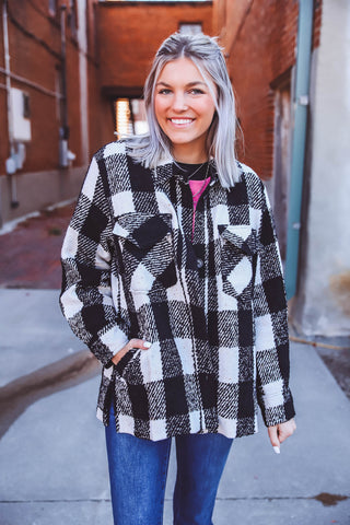 Jessie Plaid Shacket