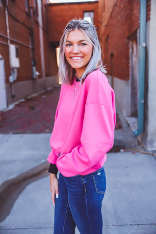 Ashton Crewneck-Pink