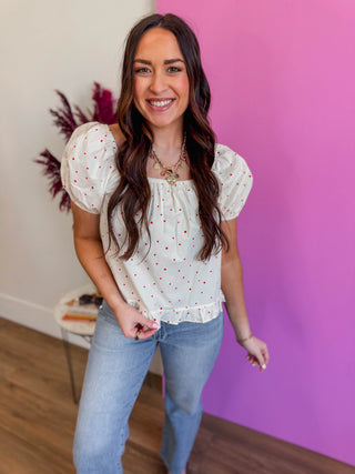 Little Love Polka Dot Top