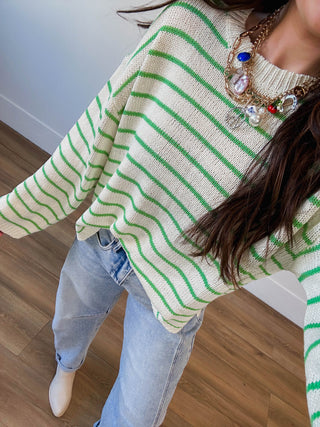 Lena Striped Sweater
