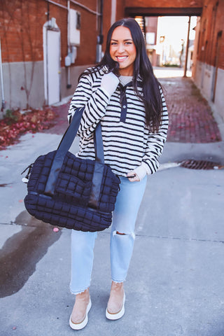 Chase Striped Pullover