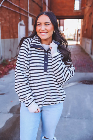 Chase Striped Pullover