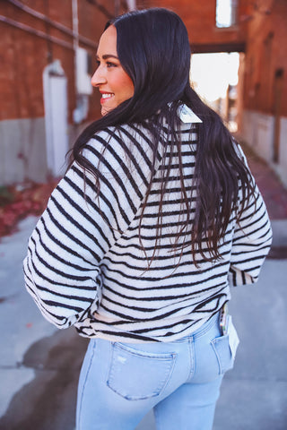 Chase Striped Pullover