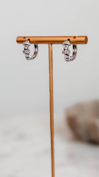 Rossette Huggies-Silver