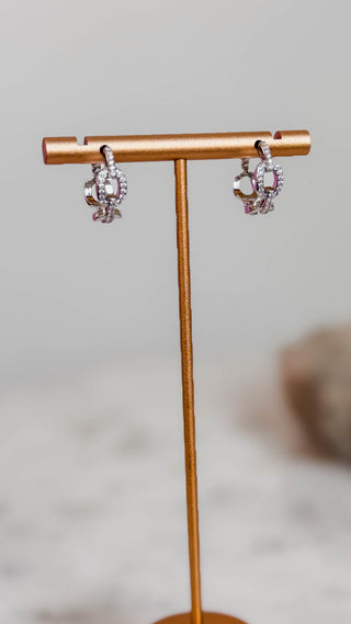 Glitz Huggies-Silver