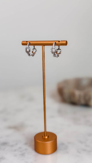 Glitz Huggies-Silver