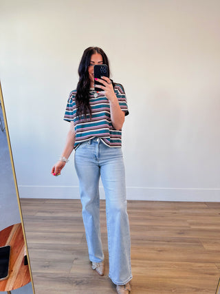 Tristin Striped Tee
