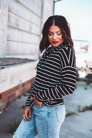 Carly Striped Pullover