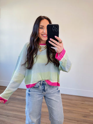 Kaylee Striped Sweater