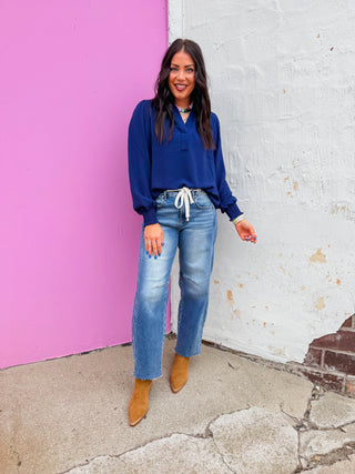 Kira Top-Navy