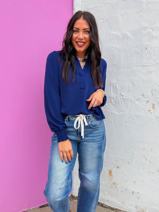 Kira Top-Navy