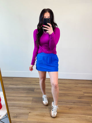 Everyday Essential Long Sleeve-Light Plum