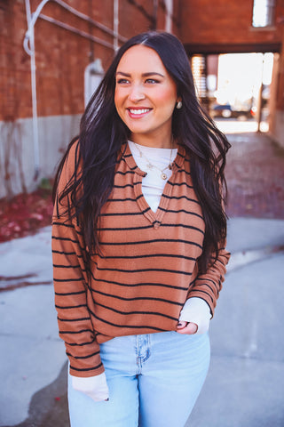 Aria Striped Top