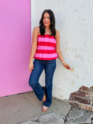 Carmen High Rise Flare Denim