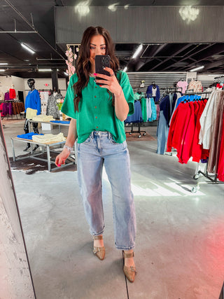 Avery Button Down Tee