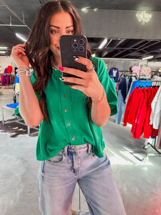 Avery Button Down Tee