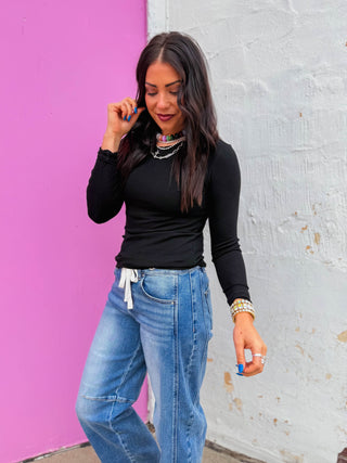 Base Layer Long Sleeve-Black