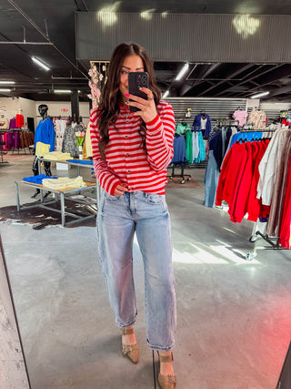 Love Struck Striped Cardigan