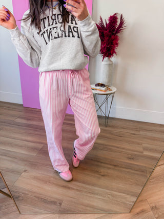 Cotton Candy Cloud Striped Pants