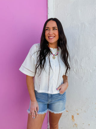 Charlotte Top-Off White