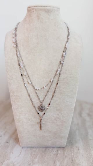 Faithful Love Silver Necklace