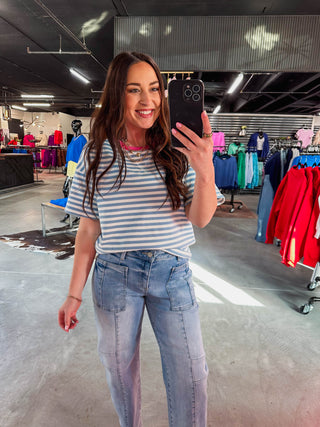 Tara Striped Tee