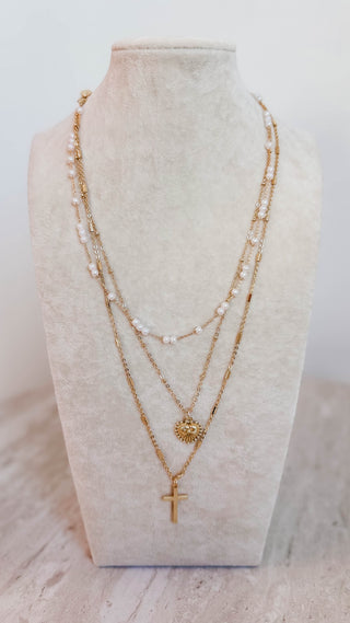 Faithful Love Gold Necklace