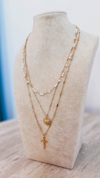 Faithful Love Gold Necklace