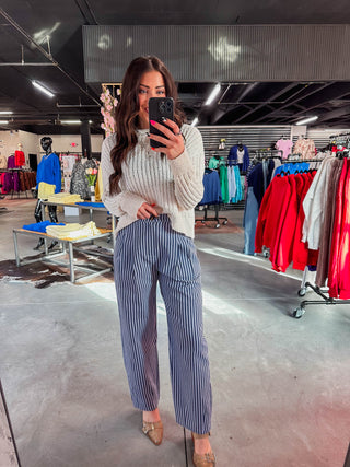 Irene Striped Pants