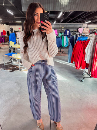 Irene Striped Pants